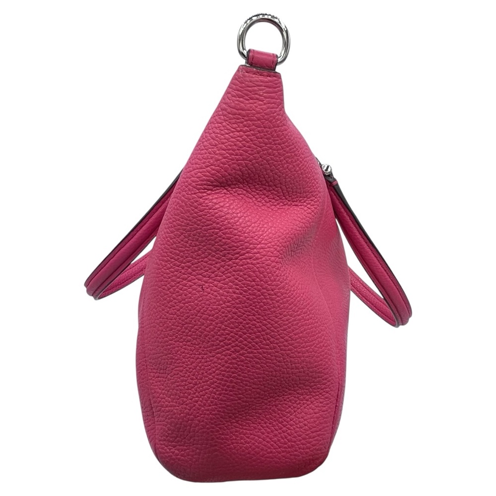 Coach Prairie Fuchsia Barbie Hot Pink Crossbody Top Handle Satchel Bag Purse - Picture 3 of 10